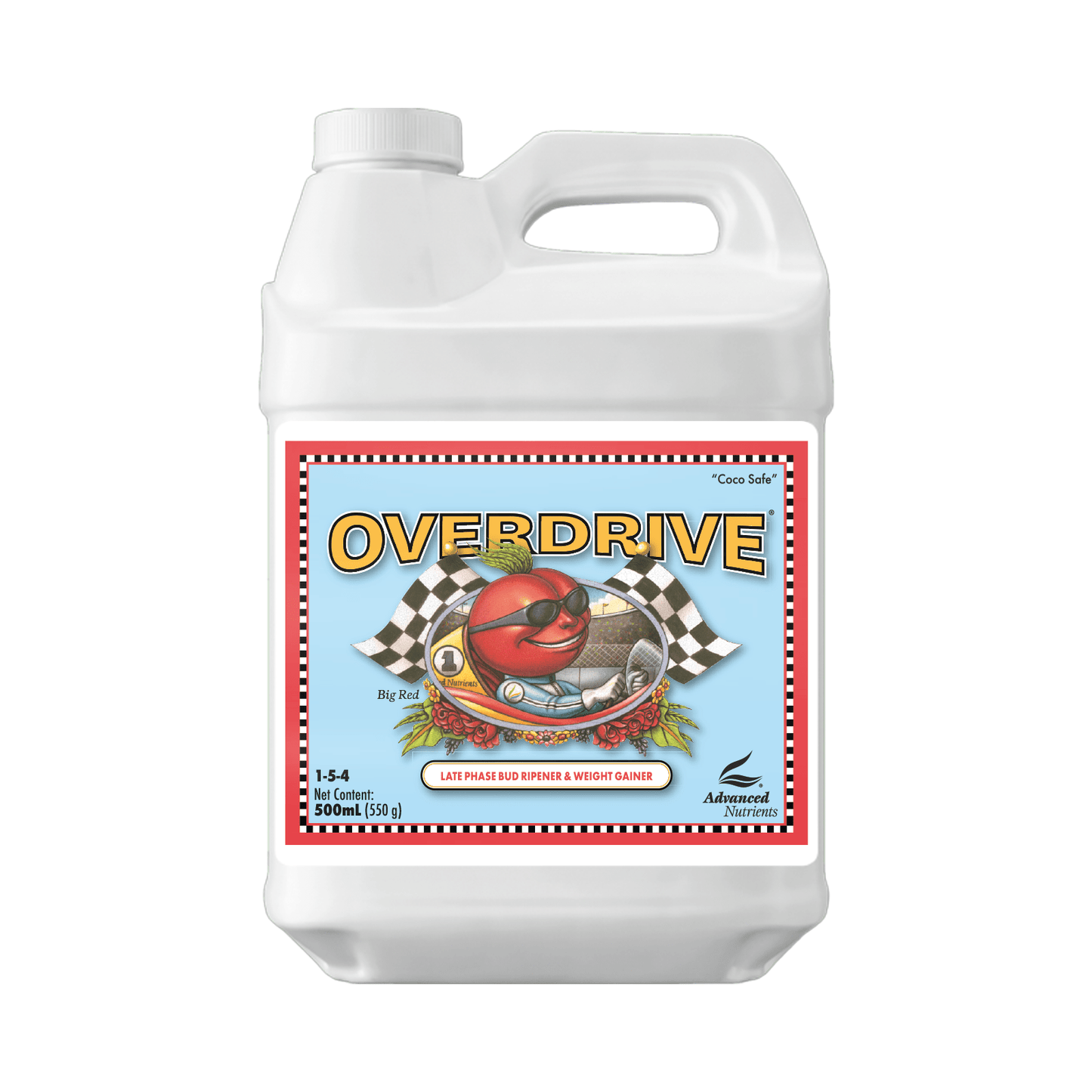 Advanced Nutrients Overdrive 500ml Potent Bloom Enhancer for Heavy Yields