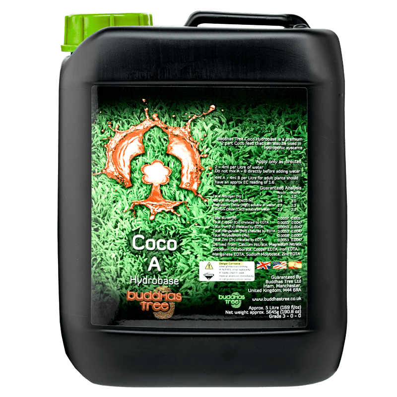 Buddhas Tree Coco A & B 5L Nutrient Solution for Optimal Plant Growth