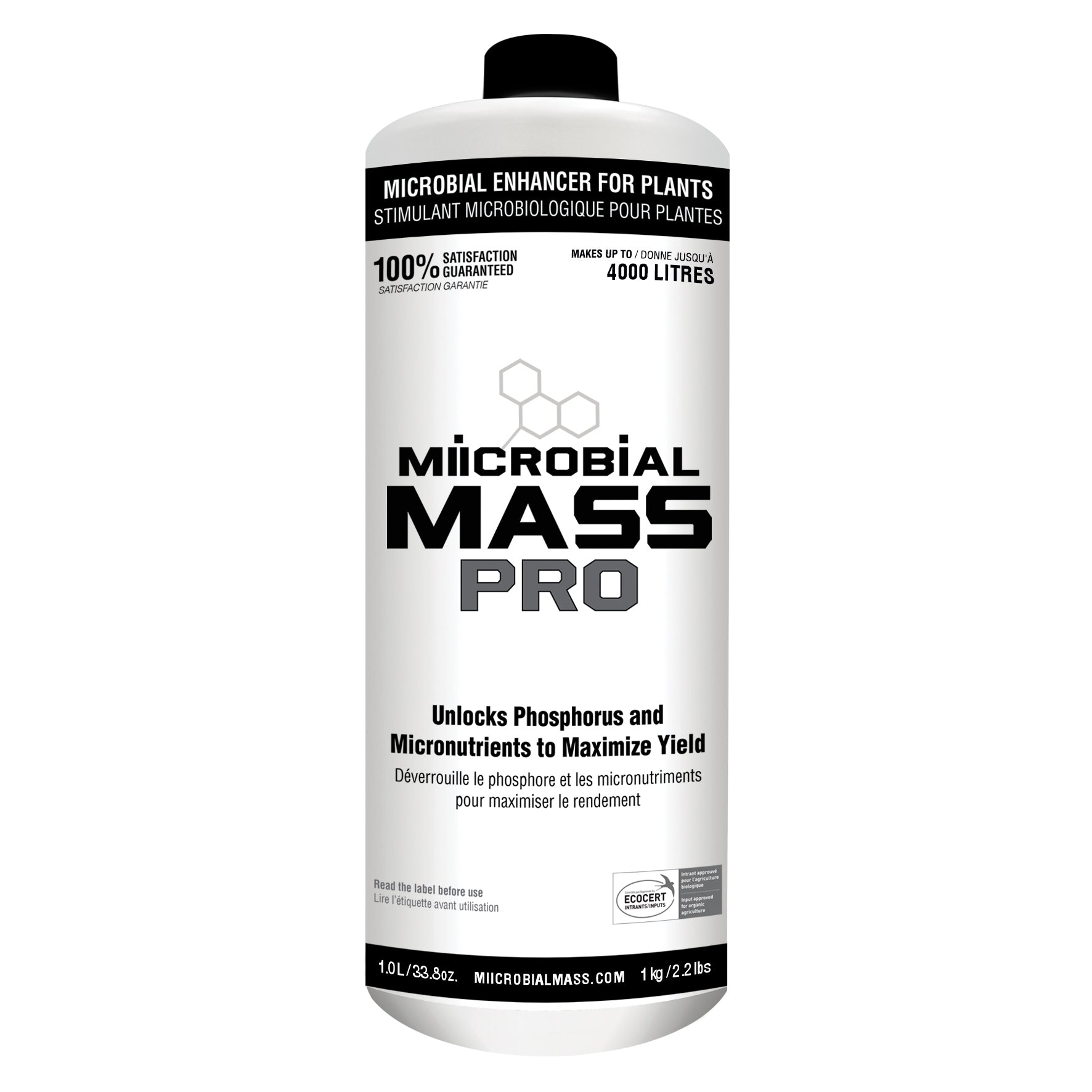 MIIM HORT Microbial Mass Pro 1L Plant Enhancer for Superior Growth