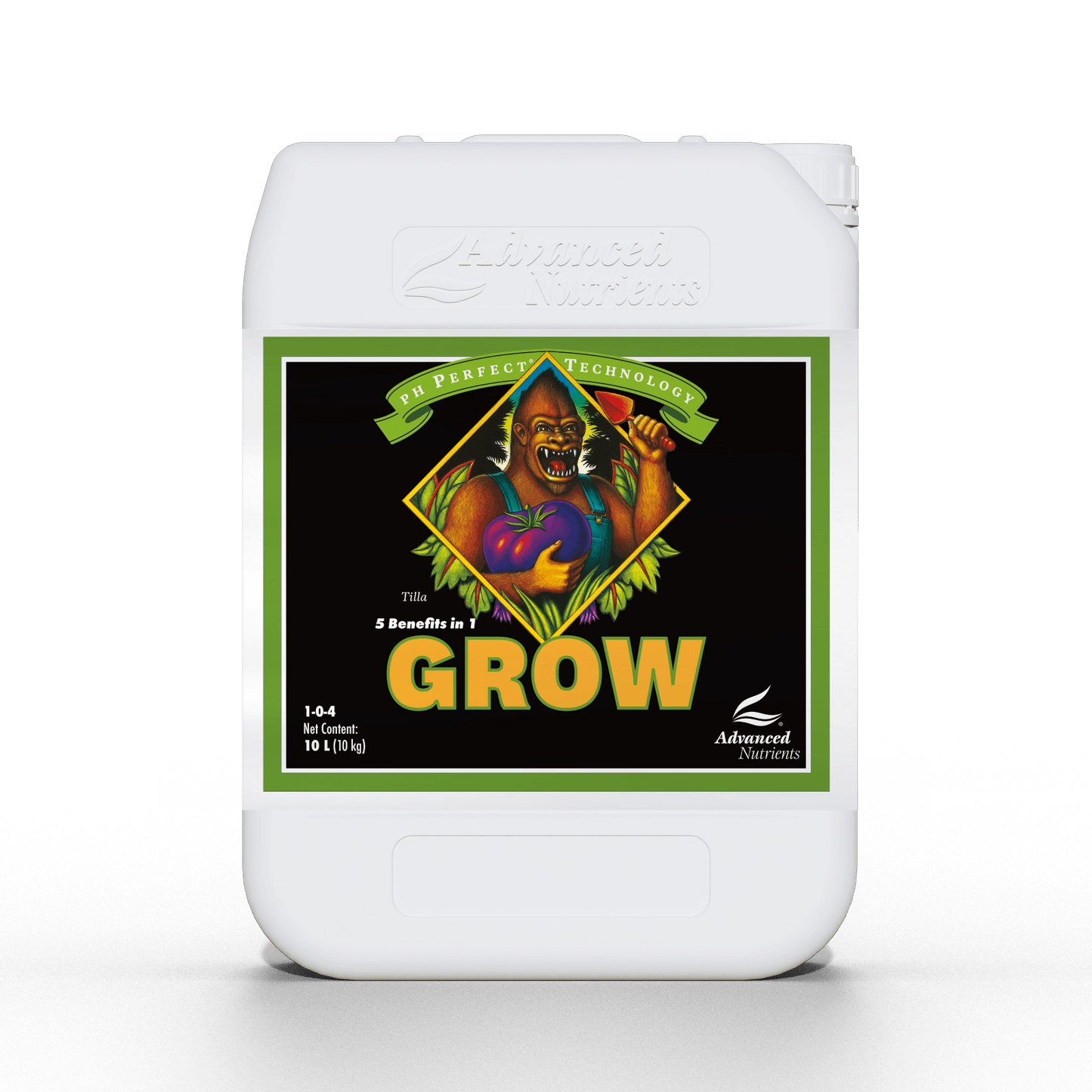 Advanced Nutrients pH Perfect Grow 10L Hydroponic Plant Nutrient Solution