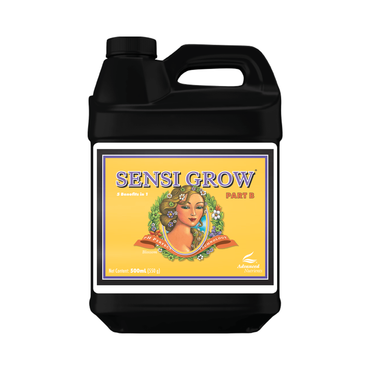 pH Perfect Sensi Grow Part B 500ml Advanced Nutrients Hydroponic Base Nutrient