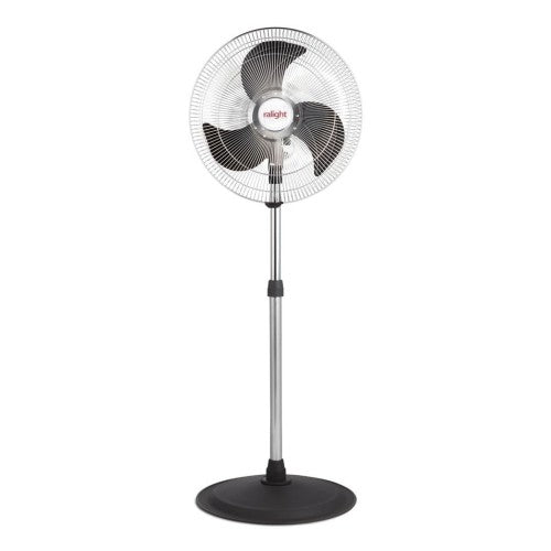 Ralight 20-inch Stand Fan: Powerful 3-Blade, Adjustable Height, 3-Speed Control