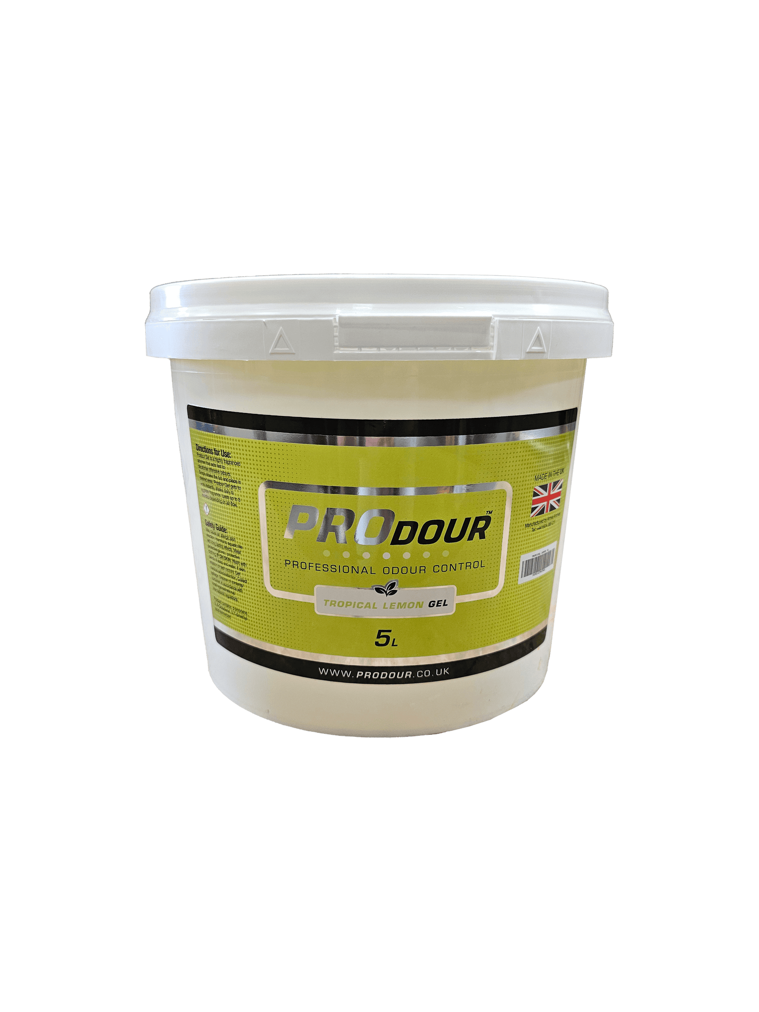 Prodour Gel Tropical Lemon 5L Odour Eliminator for Grow Rooms - Long-Lasting Fresh Scent